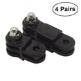thumbnail image 3 of GOOHOCHY 4 Pairs Long and Short Adjust Arm Straight Joints Mount Same Direction Straight Joints Mount for /SJ/YI Sports Camera (Black), 3 of 8