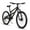 Black, variant on Raistyw 26 inch Mountain Bike for Adult, Shimano 21-Speed Steel Frame Bicycle with Disc Brakes and Shock Fork, Black