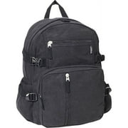 Everest Canvas Carrying Case (Backpack) Travel Essential, Black