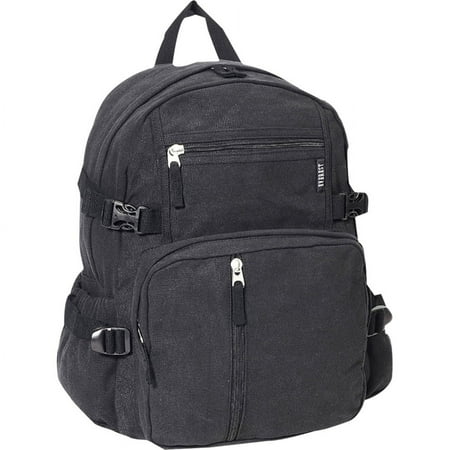 Everest Canvas Carrying Case (Backpack) Travel Essential, Black