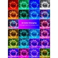thumbnail image 3 of Cadena de luces Minetom que cambian de color, 22 colores, 10 m, 100 LED, 3 of 7