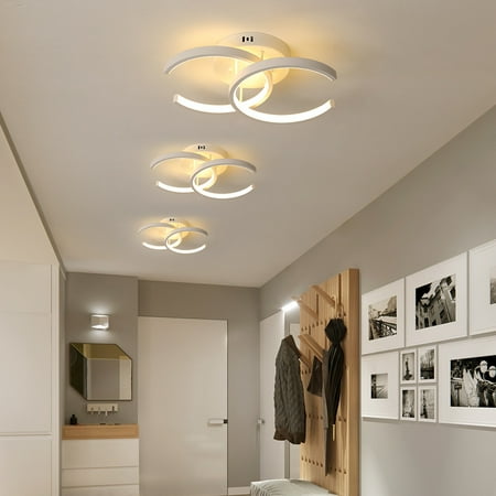 

22W LED Ceiling Light Simple Modern Ceiling Lamp Anti-Fading Rectangle Ceiling Light Super Bright Pendant Lamp Dimmable Ceiling Light for Hotel Bedroom Living Room Restaurant