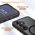 thumbnail image 4 of Funda para Samsung Galaxy S25 FE 6.7" Mate Magnética Negra YENAPOON, 4 of 7