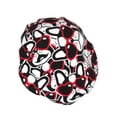 thumbnail image 2 of Kdxio French Bulldog1 Print Shower Cap for Women,Elastic and Reusable,Double Waterproof Layers Bathing Hat, 2 of 9