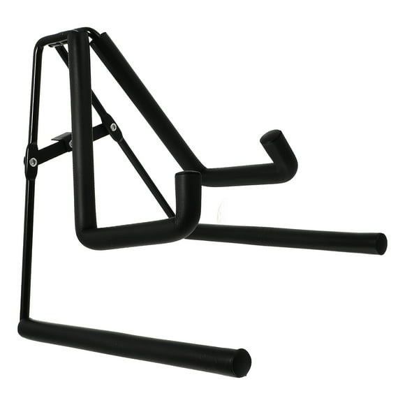 HEALEEP 1Ud Rack Para Guitarra Y Ukulele Plegable Negro Con Base Antideslizante Para Almacenaje