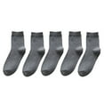 thumbnail image 2 of D-GROEE 5 Pairs Mens Socks Long Socks for Men|Cotton Dress Socks Anti-Sweat|Sports Crew Socks, 2 of 8