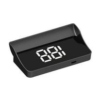 Digital GPS HUD Speedometer Car Head Up Display MPH Alarm Overspeed KMH D0N7