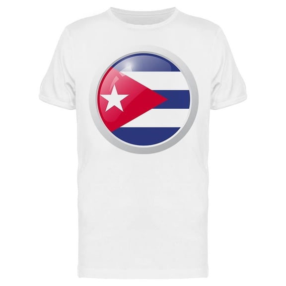 Round Cuba Flag Tee Men's -Image by Shutterstock