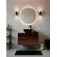 thumbnail image 1 of Gabinete para Baño Flotante con Ovalín y Llave Mezcladora,Diseño Minimalista con Detalle con Lambrín, Mueble Suspendido Moderno., 1 of 6