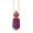 Amethyst 11, variant on Unique Crystal Perfume Flask Necklace Pendant Adjustable Length Clavicle Chain