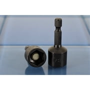 TEMO 10 pc Impact Ready 1/2 Inch (13 mm) Magnetic Nutsetter Set