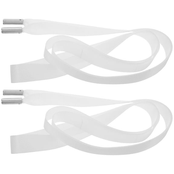 Worgeous 2pcs Versatile Drawstrings For Trousers Waist Belt For Sports And Daily Wear Durable Replacement Pants Cords For Men And Women