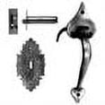 thumbnail image 2 of Acorn Manufacturing Ruli Single Heart Handle Drop Latch - Black, 2 of 2