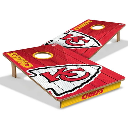 YouTheFan NFL Kansas City Chiefs 2 x 3 Cornhole Game No Bags