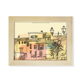 thumbnail image 1 of Colorful City Francia Pintura Escritorio de madera Arte Pintura 6x8 pulgadas marco de foto foto, 1 of 4
