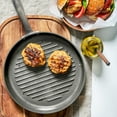 thumbnail image 4 of GreenPan Chatham Healthy Ceramic Nonstick 11" Round Grillpan, Gray, 4 of 5