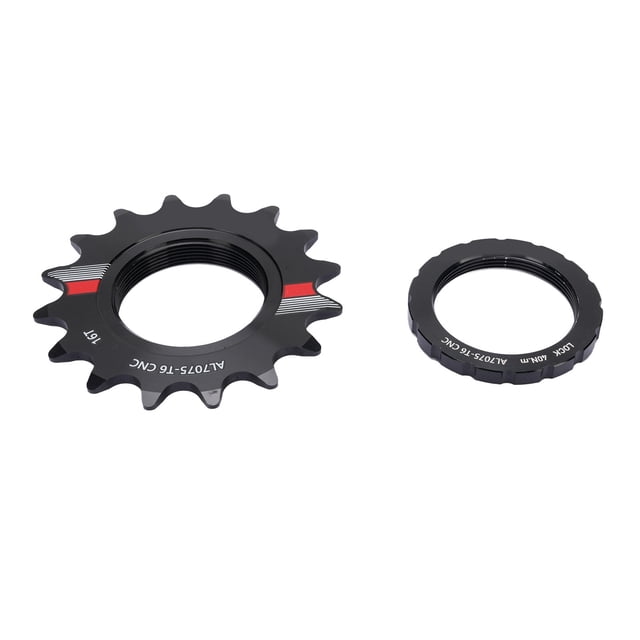 Roue Libre en Alliage d'Aluminium Léger, Roue Libre de Vélo à une Vitesse pour Pignon Fixe, Compatible avec la Plupart des Vélos