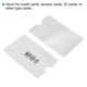 thumbnail image 4 of Protector Uxcell Soporte NFC Fundas para Tarjetas de Crédito con Bloqueo RFID Plateado 10Pack, 4 of 5