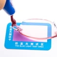 thumbnail image 2 of Square Eyeglasses Anti-Blue Light Anti-Blue Light Card Resuable Testing Card PVC 60x40mm/2.36x1.57inches, 2 of 8