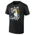 thumbnail image 2 of Men's Stephen Curry Black Golden State Warriors Competitor T-Shirt, 2 of 3
