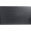 Black Leather 34 x 20 Desk Mat without Rails