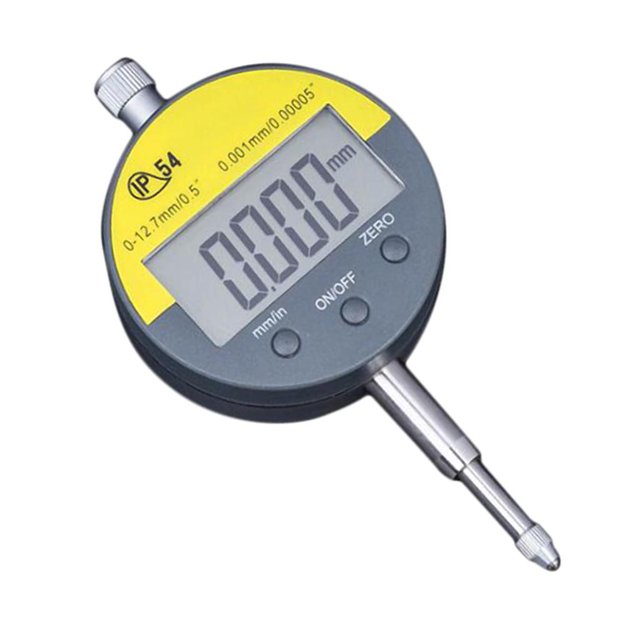 Precisión del indicador de carátula digital 0,01 mm/0,0005 pulgadas Carátula del indicador de sonda digital Precisión 0.01mm Baoblaze Indicador de dial digital