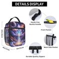 thumbnail image 6 of Cosmic Crystal Galaxy Lunch Bag Portable Thermal Lunch Box for Men and Women, 6 of 6