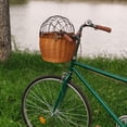 thumbnail image 4 of Dog Bike Basket Shopping Install Carrier for Bike Orange, 4 of 8