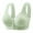 Mint Green, variant on Fsqjgq Front Closure Sports Bras for Women Plus Size Comfort Underwear Full Coverage Seamless Everyday Bra Gathered Push Up Wireless Bras Soft Bralettes 44