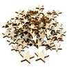 Uxcell Wood Star Cutout Craft Blank 10x10mm 100 Count