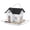 Battery, variant on Battery Powered Bird Feeder for Outdoors Hanging, Squirrel Proof Metal Bird Feeder House with LED Light, Large Capacity Weatherproof Wild Bird Feeder for Finch, Cardinal & Chickadee