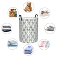 thumbnail image 6 of XMXT Collapsible Laundry Basket, Hand Painted Persian Waterproof Laundry Hampers Storage Baskets Dirty Clothes Hamper, 40L, 6 of 8