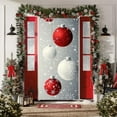 thumbnail image 6 of Christmas Door Covers for Front Door,Christmas Door Covers Decorative,Merry Christmas Decorations Door Cover,35 X 71" Christmas Door Cover, Christmas Day Door Decoration,Festival Party Decoration, 6 of 9