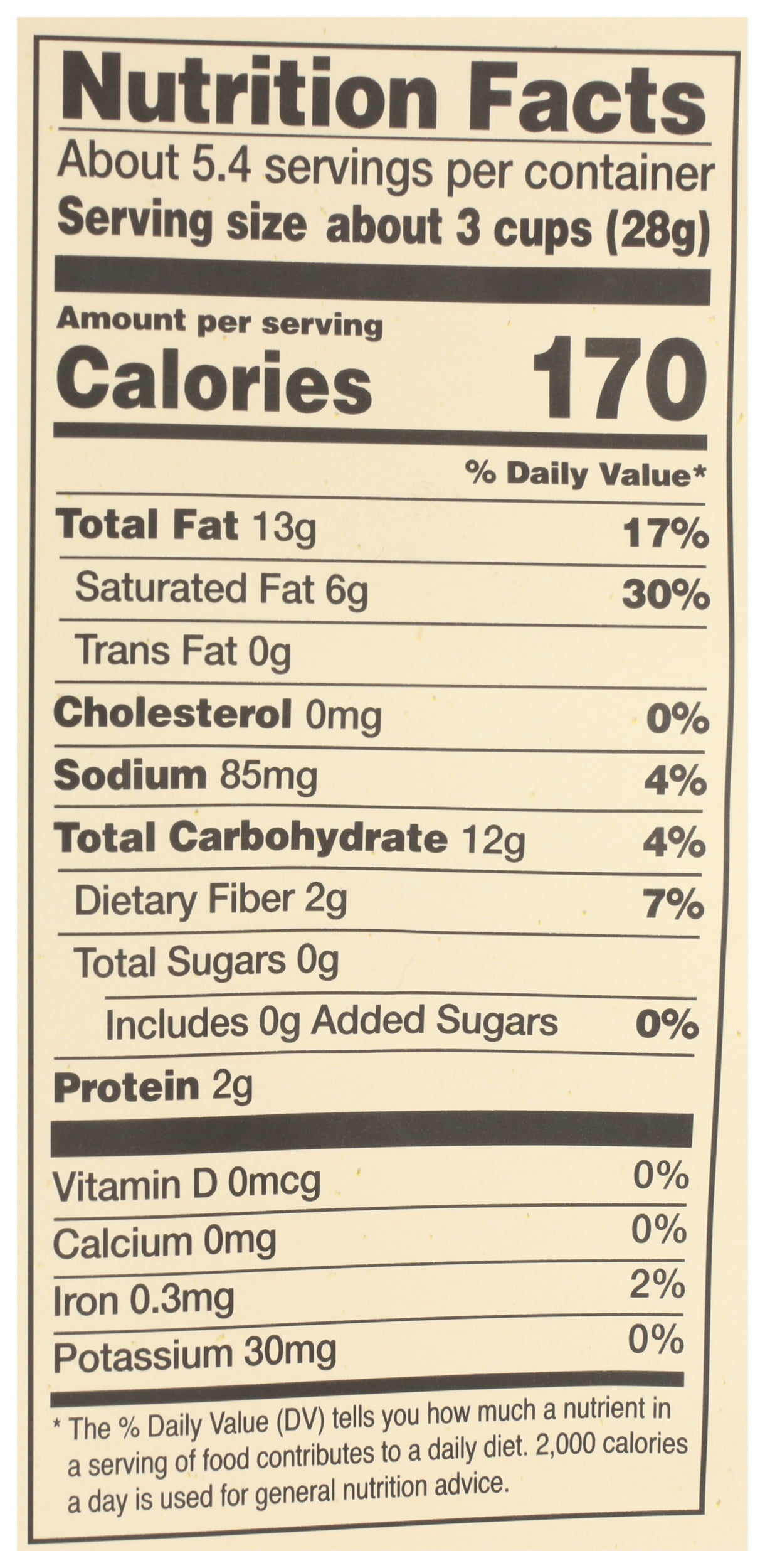 Pack of 6, Little Lads Classic Buttah Popcorn, 5.4 oz
