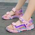 thumbnail image 6 of Children Shoes Comfortable Soft Sole Lightweight Boys Snd Girls Casual Shoes Fashion Sandals Student Beach Shoes Jelly Baby Sandals Girl Scandal, 6 of 9