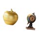 thumbnail image 5 of Escultura de frutas,Figura decorativa de fruta para decoración del hogar,Escultura de estatua decorativa de resina,Figura de escritorio,Reloj de mesa con forma de globo terráqueo para, 5 of 8