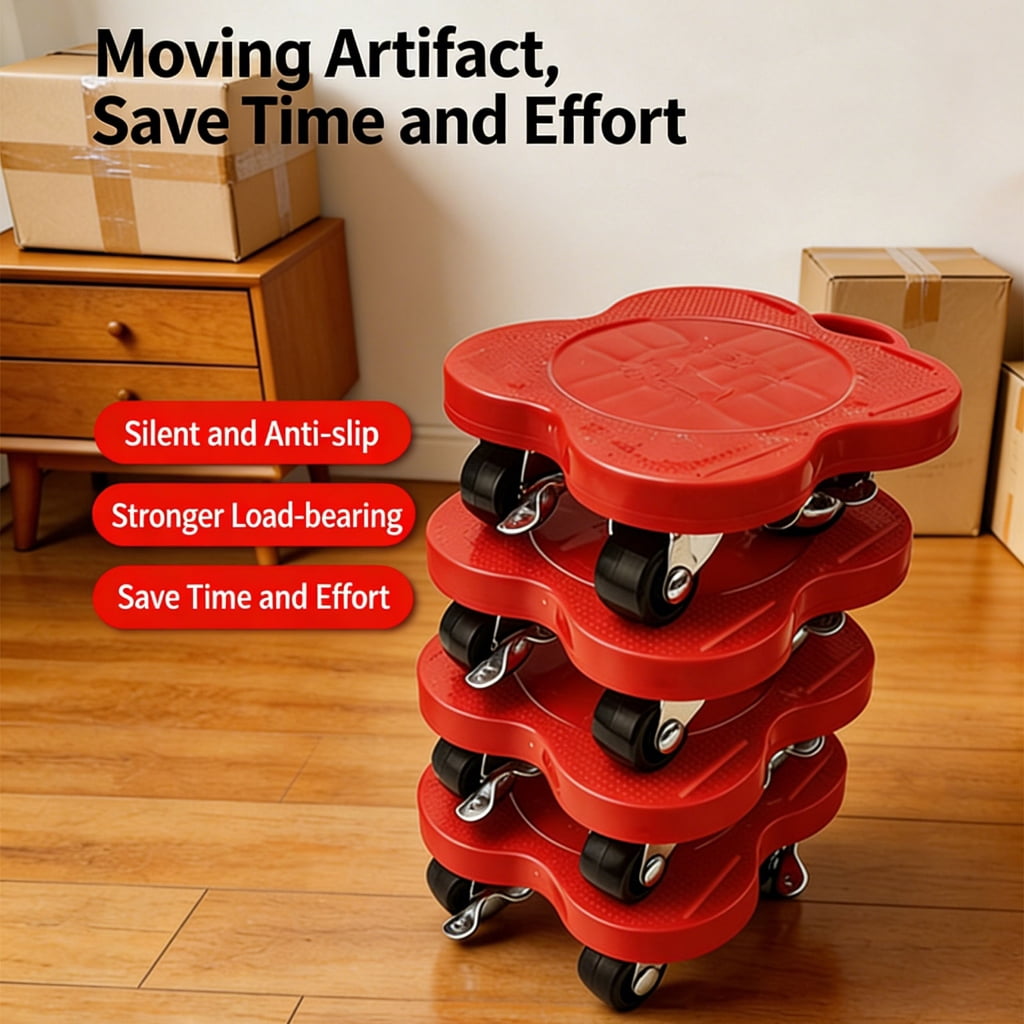 Furniture Mover Tool Set Heavy Stuff Moving Roller Furniture Mover Lifter with Wheel Professional Moving Tool