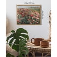 thumbnail image 5 of Drsoum Vintage Landscape Framed Wall Art Flower Field Wall Prints Classic Retro Farmhouse Rustic Decorations for Living Room Bedroom 8x10in Natural Framed, 5 of 6