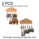 thumbnail image 2 of Pendientes Laklulu Pendientes bohemios tejidos con borlas, pendientes colgantes para mujeres y niñas, 2 of 6