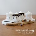 thumbnail image 2 of AVAFORT Marshmallow Shaped Hot Chocolate Mugs Set Cute Emoji 4 Cups Set, 2 of 5