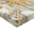 thumbnail image 2 of Ambesonne Shell Fitted Sheet 2 Pcs Set, Assorted Seashells Sand Beach, Twin, Multicolor, 2 of 3