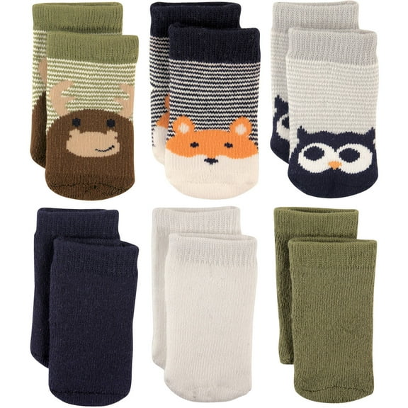 Luvable Friends Newborn Baby Boys Terry