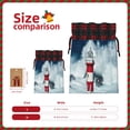 thumbnail image 3 of Sikiie Circular Lighthouse Christmas Gift Bags Drawstring Gift Bags Sacks Drawstring Bag Holiday Linen Xmas Wrapping Bags for Presents Party Gift-Black, 3 of 8