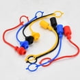 thumbnail image 3 of MYG 4 Pairs Hydraulic Quick Coupler Male Dust Cap and Female Plug Cover PVC Rubber, 3 of 8