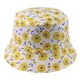 thumbnail image 2 of Nnhblu Hats for Women Savings Clearance Bucket Hat Women's Fashion Outdoors Sunflower Sunshade Windbreak Basin Fisherman Hat White, 2 of 3