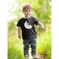 thumbnail image 2 of Cute Teddy Bear On The Moon T-Shirt Infant -Image by Shutterstock,  6 Months, 2 of 4