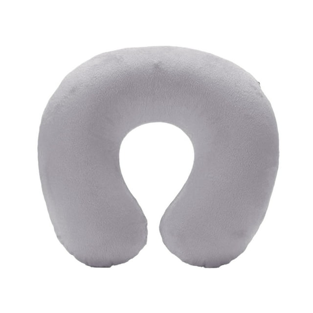 Dvruxg Travel Neck Pillow - Lightweight Extra Comfort Memory Foam - U-Shaped Neck Pillow for Travelling(Gray)