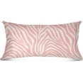 thumbnail image 4 of GZHJMY Pink Zebra King Pillowcase Super Soft Cozy Plush Pillow Case with Zipper for Sofa Bed Couch, 20 x 40 Inch, 4 of 7