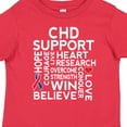 thumbnail image 4 of Inktastic CHD Awareness Month Boys or Girls Toddler T-Shirt, 4 of 5
