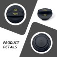 thumbnail image 3 of 1 PC Automotive Oil Cap, Engine System Oil Filling Port Replacement Modified Sealing Cap, Auto OEM Number 06K103485A Accessories, Compatible with Volkswagen and Audi Models (Black), 3 of 6